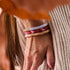 Rose Lassi | Himalayan Glass Bead Bracelet